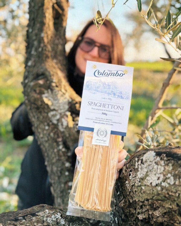 Spaghettoni Artigianali di Grano Senatore Cappelli Pasta Colombo Molise